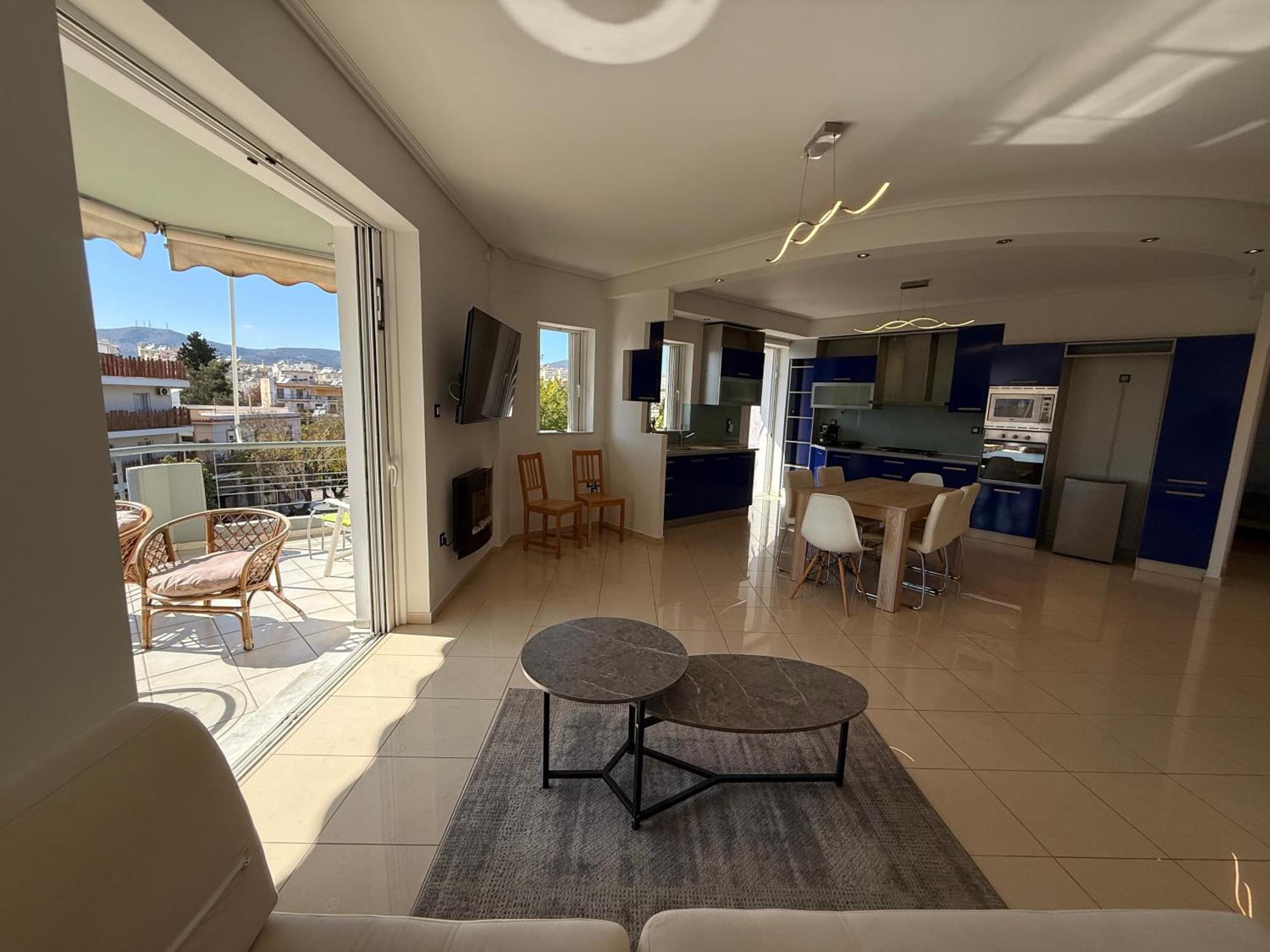 Sunny Home Private Jacuzzi Hydromassage Acropolis & Lycabettus Far View Parking 300M Metro Peristeri Atina Dış mekan fotoğraf