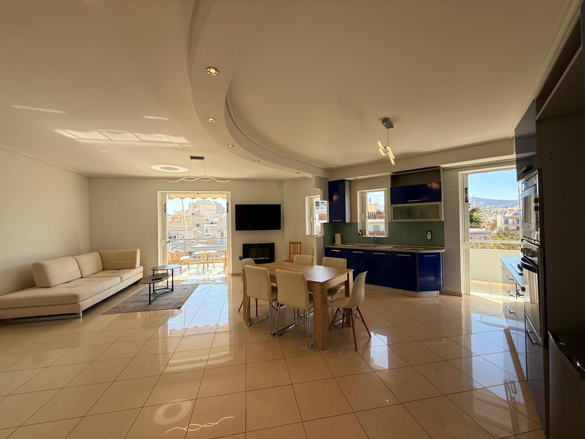 Sunny Home Private Jacuzzi Hydromassage Acropolis & Lycabettus Far View Parking 300M Metro Peristeri Atina Dış mekan fotoğraf